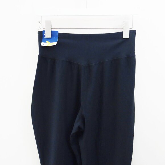 Old Navy High-Waisted PowerSoft Ankle Ribbed Joggers in Black (M Petite) NWT! - Picture 7 of 13